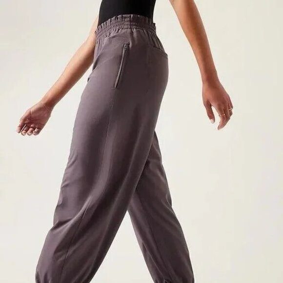 Athleta Pants - Athleta Savannah Joggers Dusk Violet High Rise Plus Size 22 NWT